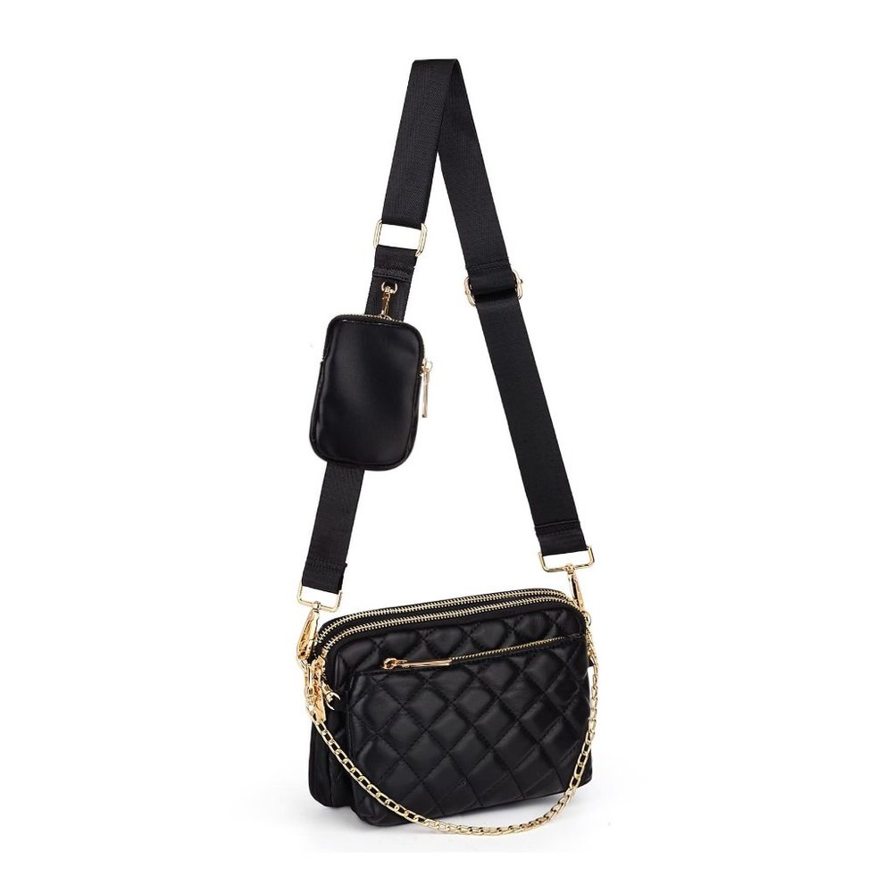 Small-Crossbody-Bags-for-Women 3 in 1 Multipurpose Shoulder Purse - Picture 1 of 8